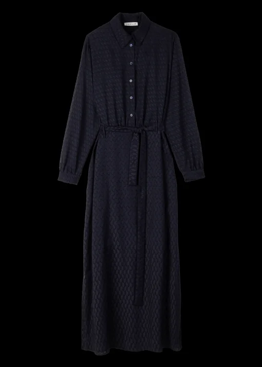 Ausbrenner Blouse Jurk