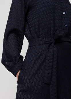 Ausbrenner Blouse Jurk
