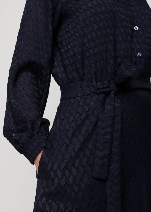 Ausbrenner Blouse Jurk