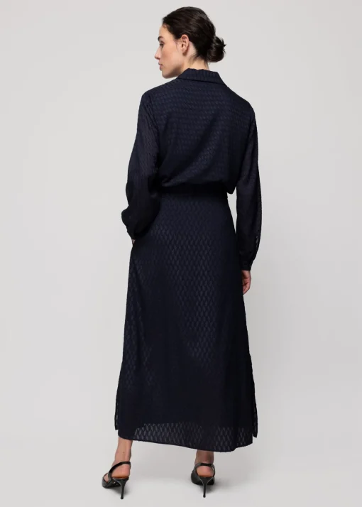 Ausbrenner Blouse Jurk