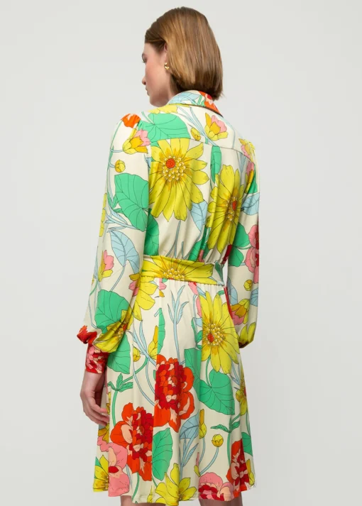 Blouse Jurk Met Bloemenprint