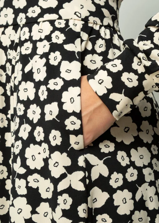 Blouse Jurk Met Bloemenprint