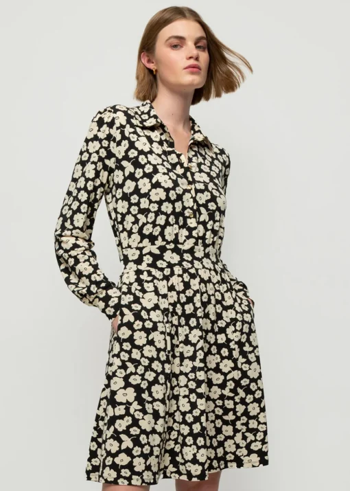 Blouse Jurk Met Bloemenprint