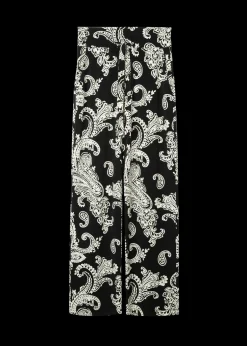 Broek Met Paisley Print