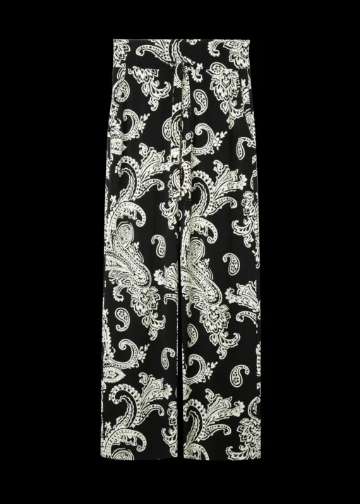 Broek Met Paisley Print