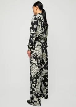 Broek Met Paisley Print