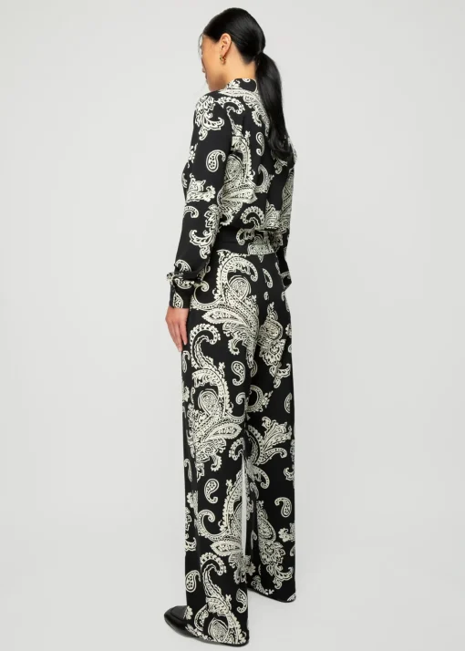 Broek Met Paisley Print