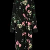Crepe Jurk Met Drapering