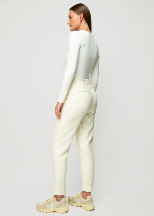 Crinkle Structuur Chino