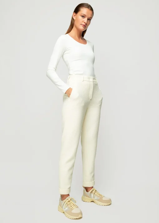 Crinkle Structuur Chino