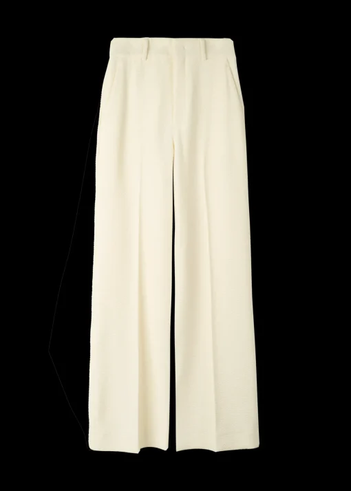 Crinkle Structuur Pantalon