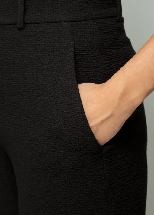 Crinkle Structuur Pantalon
