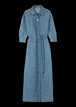 Denim Midi Jurk