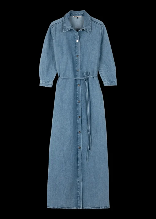 Denim Midi Jurk