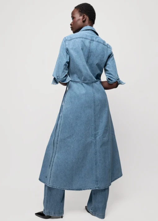 Denim Midi Jurk