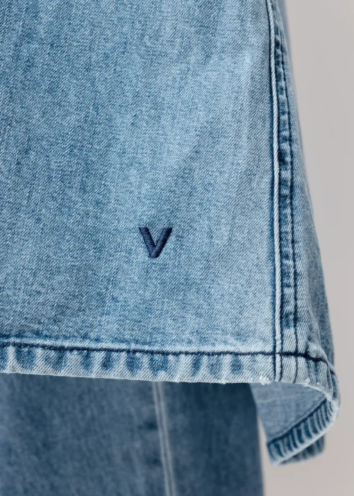 Denim Midi Jurk