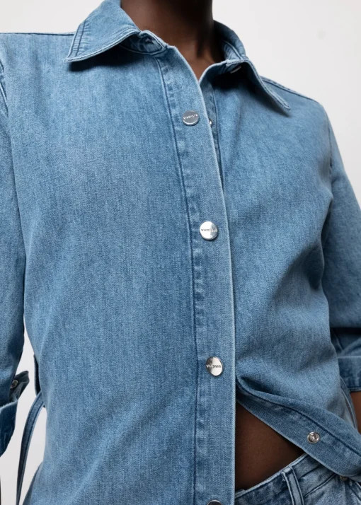 Denim Midi Jurk