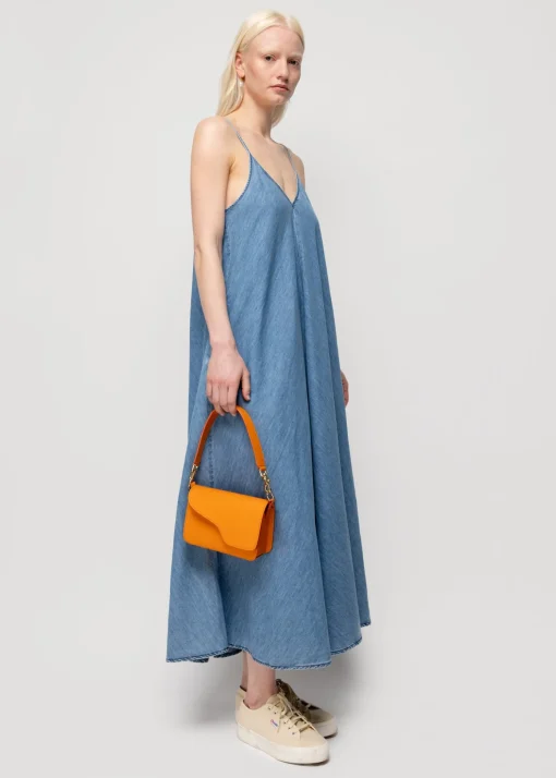 Denim Slip Dress