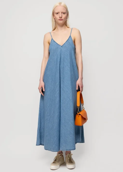 Denim Slip Dress