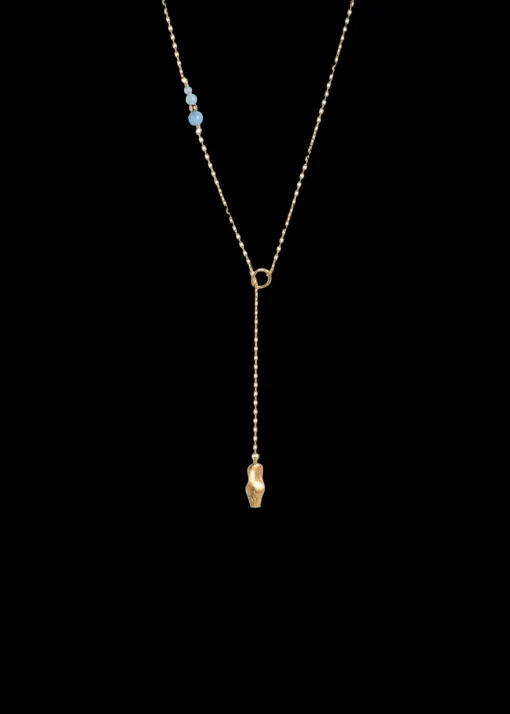 Enamel Ketting Blanca
