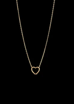 Enamel Ketting Organic Heart