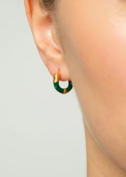 Enamel Oorbellen Lina