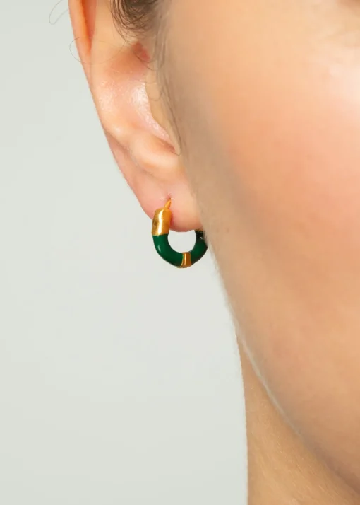 Enamel Oorbellen Lina