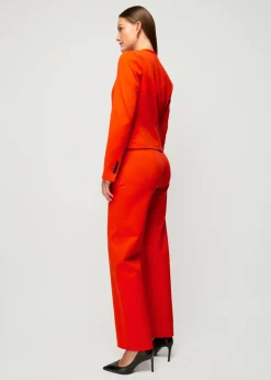 High Tech Broek Met Rechte Pijp