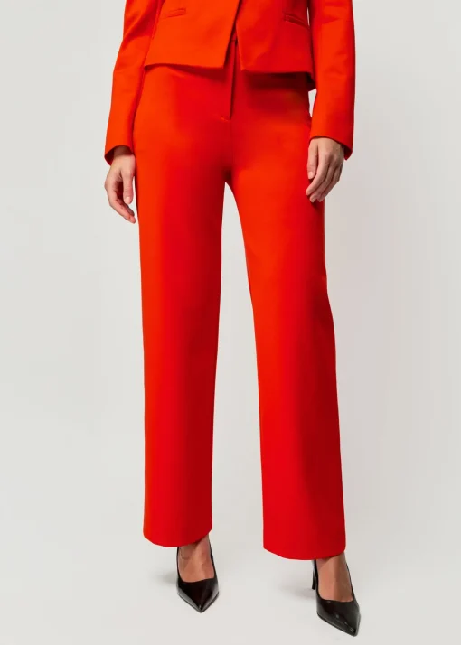 High Tech Broek Met Rechte Pijp