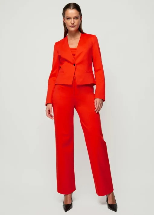 High Tech Broek Met Rechte Pijp