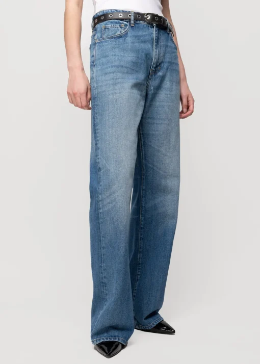 High Waist Jeans Straight Fit