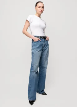 High Waist Jeans Straight Fit