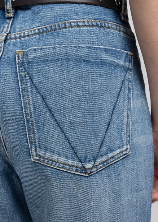 High Waist Jeans Straight Fit