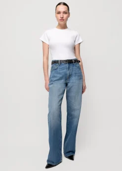 High Waist Jeans Straight Fit