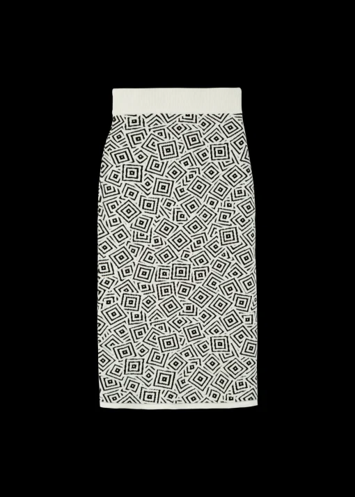 Jacquard Gebreide Rok