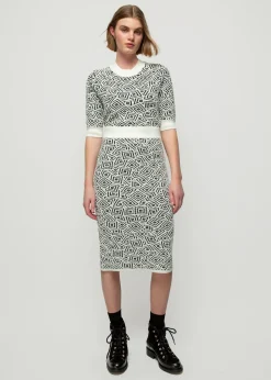Jacquard Gebreide Rok