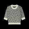 Jacquard Gebreide Top