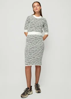 Jacquard Gebreide Top