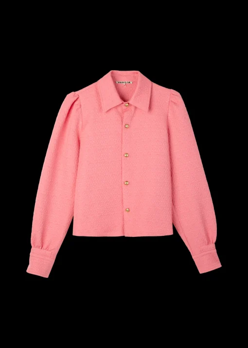 Jacquard Geweven Blouse