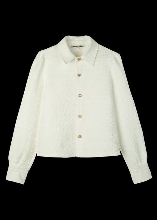 Jacquard Geweven Blouse