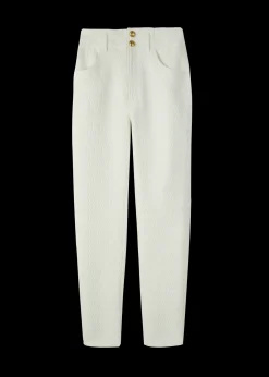 Jacquard Geweven Broek