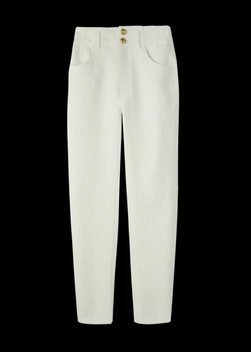 Jacquard Geweven Broek