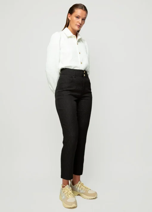 Jacquard Geweven Broek