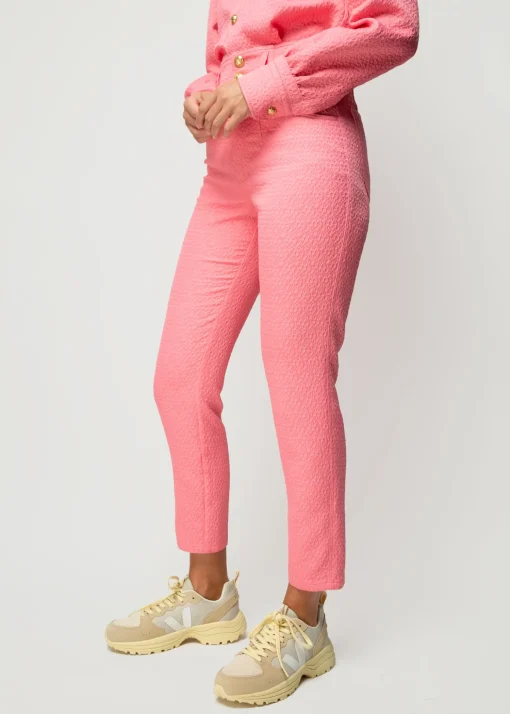 Jacquard Geweven Broek