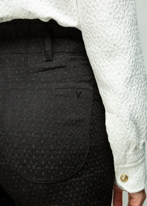 Jacquard Geweven Broek