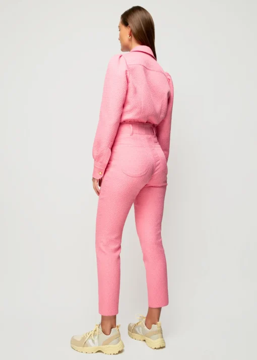 Jacquard Geweven Broek