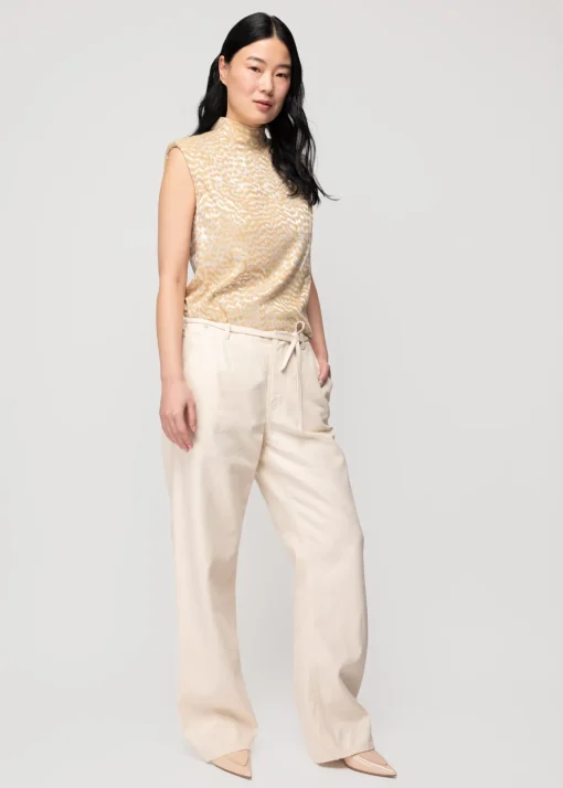 Jacquard Viscose Top