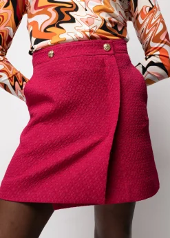 Jacquard Wikkelrok