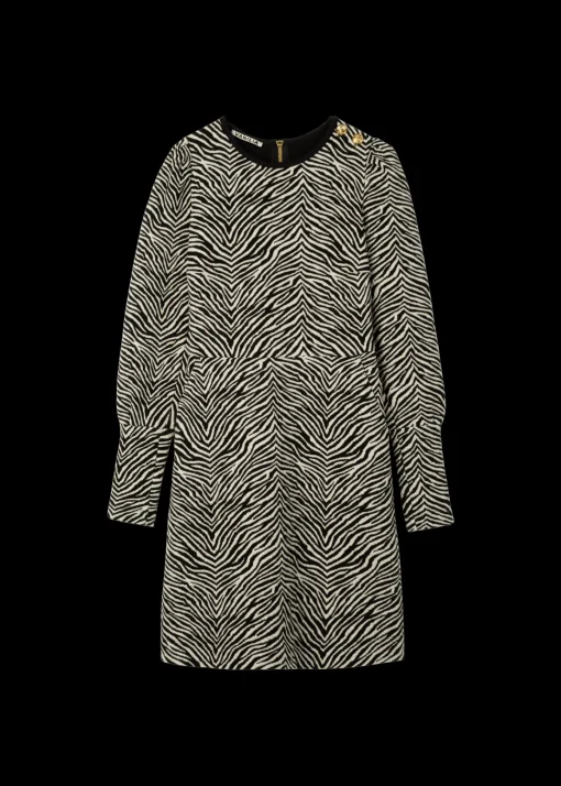 Jacquard Zebra Jurk