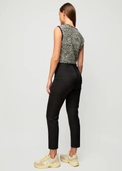 Jacquard Zebra Top